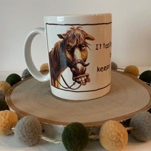 Vintage Taste terrible coffee mug. 1992